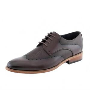 NEW AMALI men's luke derby shoes in brown